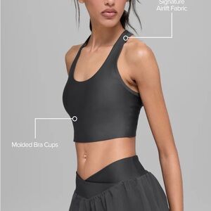 ALO Yoga Charcoal Sports Bra